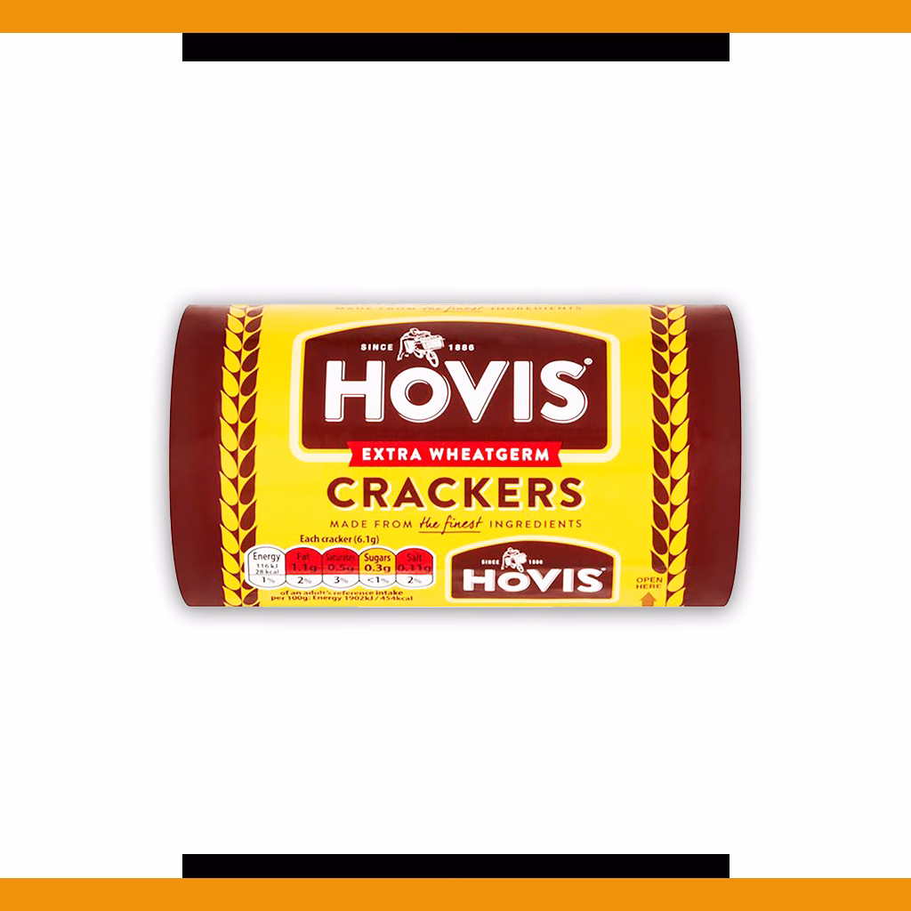 Hovis Extra Wheatgerm Crackers 150g (2 Packs)