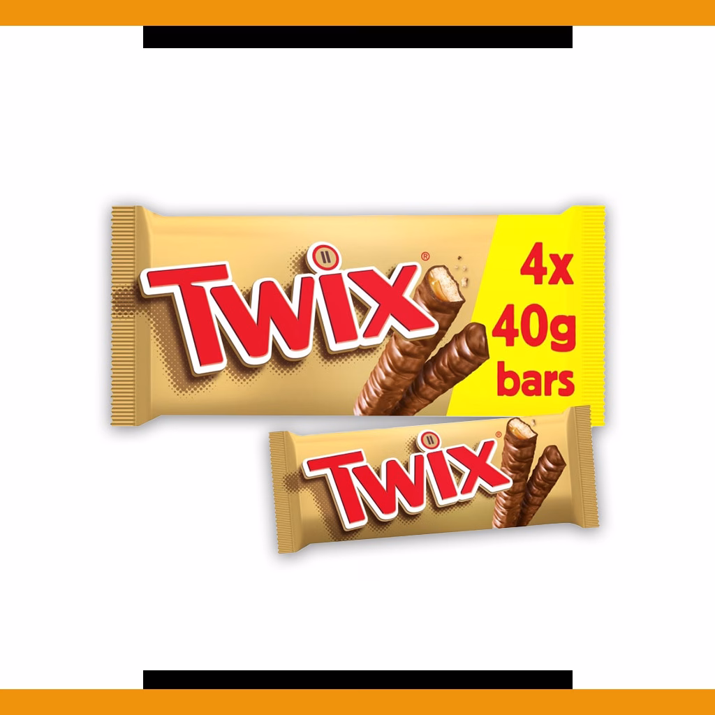 Twix 4 Pack 4x40g