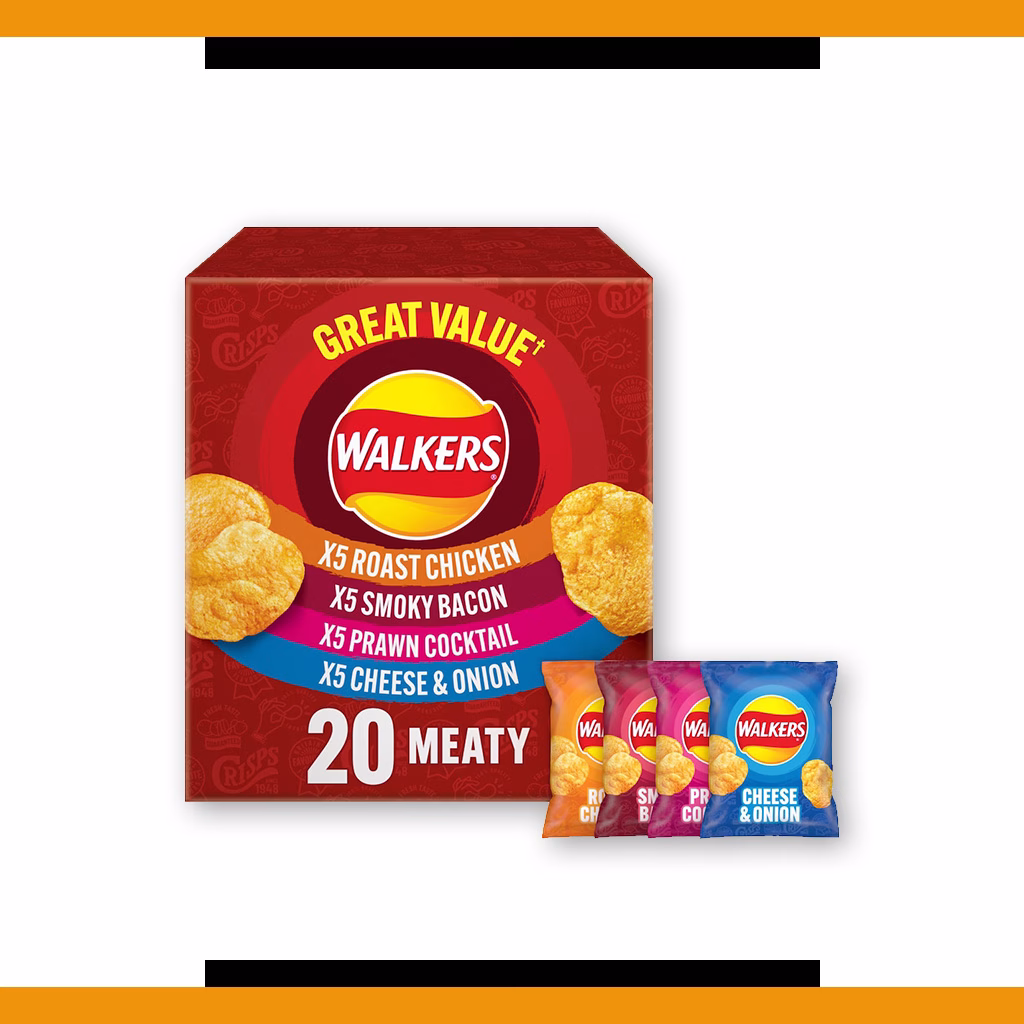 Walkers Meaty Variety 20 Pack 20x25g