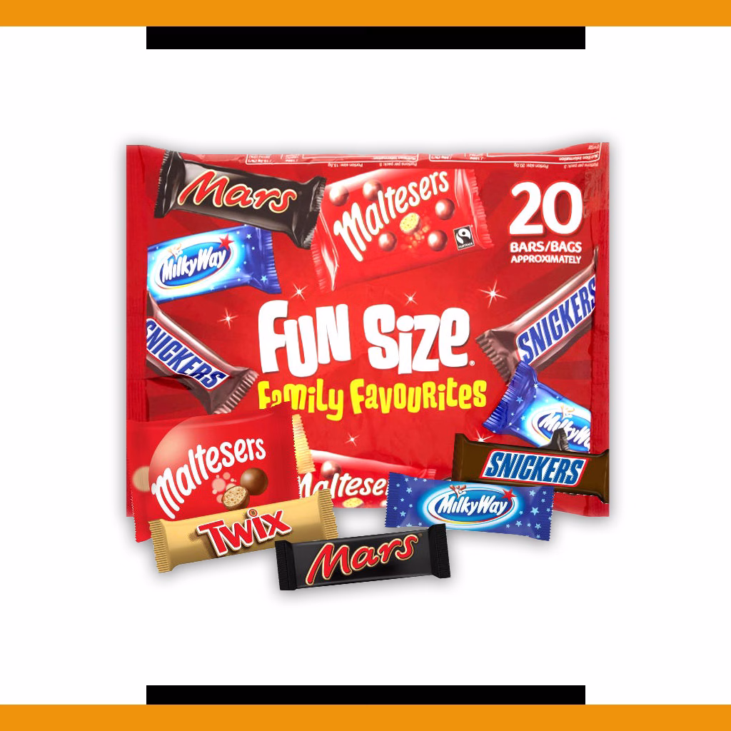 Fun Size Family Favourites Variety Pack 358g