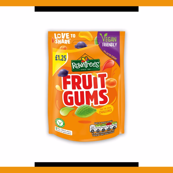 Rowntrees Fruit Gums 120g