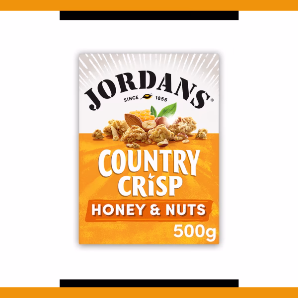 Jordan's Country Crisp - Honey Nuts 500g