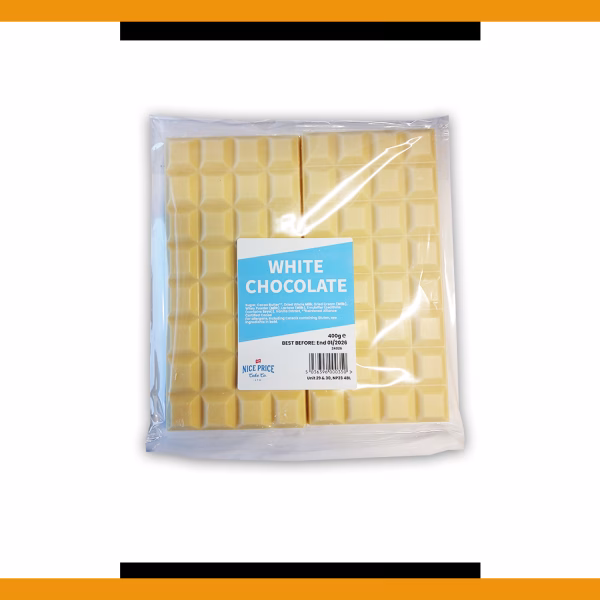 White Chocolate Duo Pack 400g
