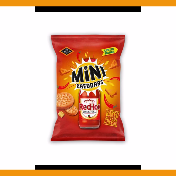 Frank's Red Hot Mini Cheddars 150g