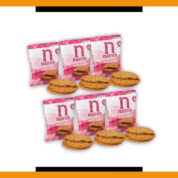 Nairn's Fruit & Seed Oatcakes 37.5g (6 Packs)