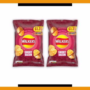 Walkers Smoky Bacon 70g (2 Packs)
