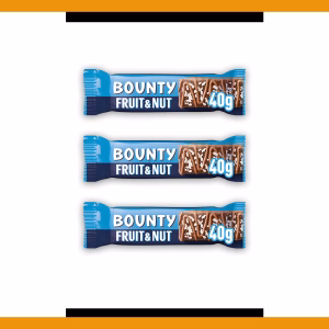 Bounty Fruit & Nut 40g (3 Bars)