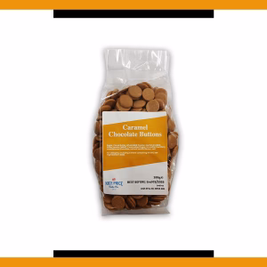 Caramel Chocolate Buttons 300g