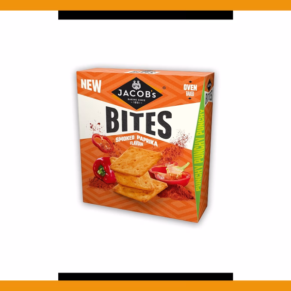 Jacob's Bites Smoked Paprika 125g