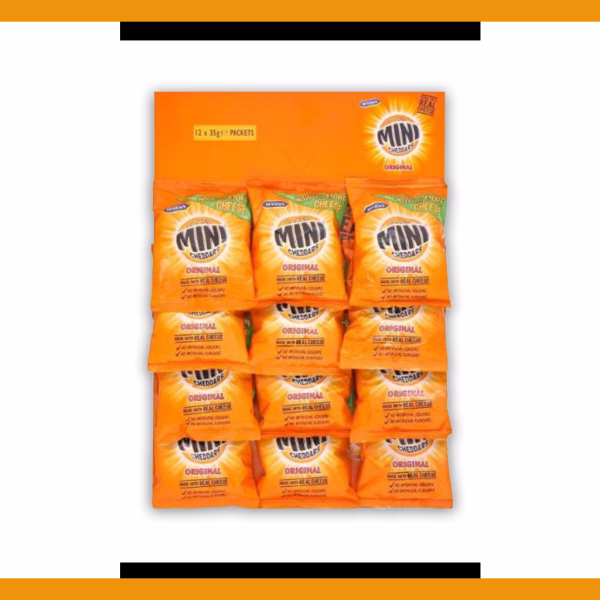 Jacobs Mini Cheddars 35g (12 Packs)