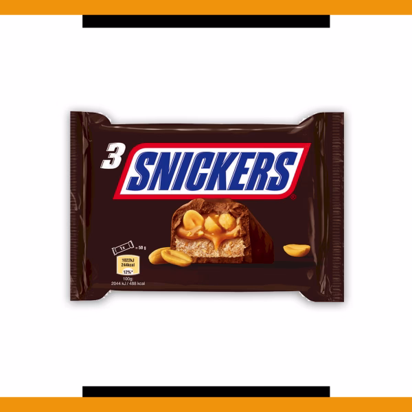 Snickers 3 Pack 125.1g