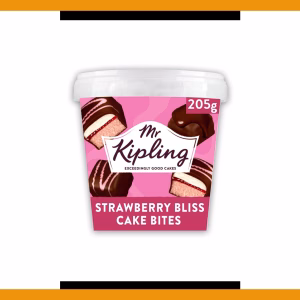 Mr Kipling Strawberry Bliss Cake Bites
