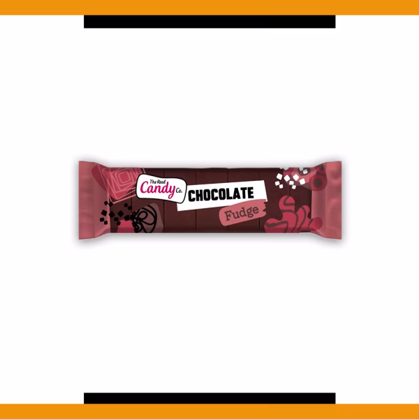 The Real Candy Co. Chocolate Fudge Bar 130g