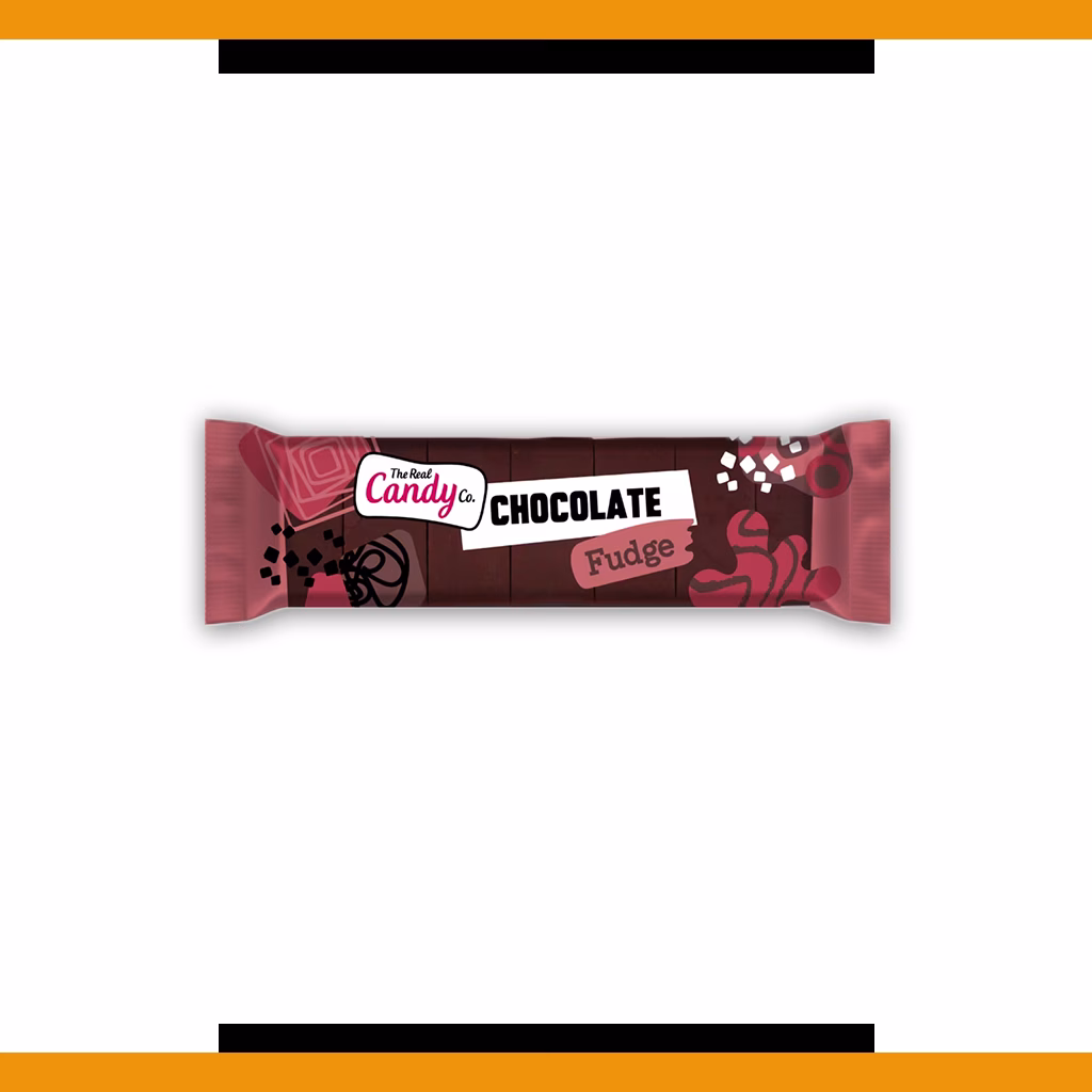The Real Candy Co. Chocolate Fudge Bar 130g