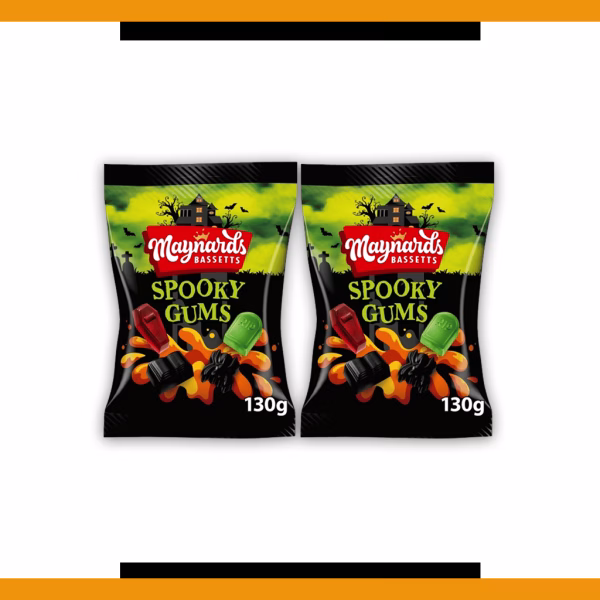 Maynards Spooky Wine Gums 130g (2 Packs)