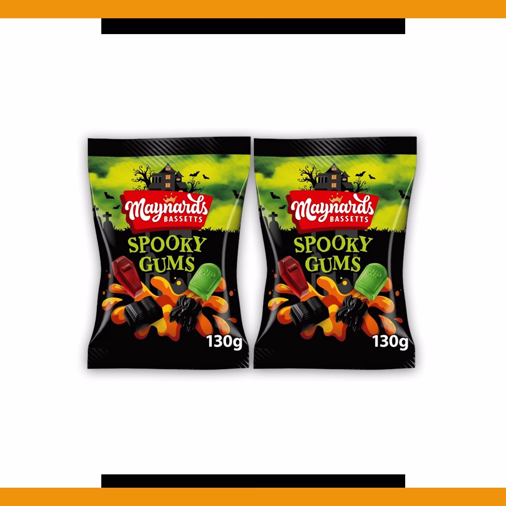 Maynards Spooky Wine Gums 130g (2 Packs)