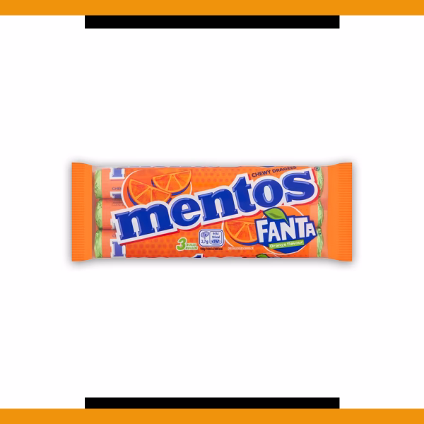 Mentos Fanta Triple Pack 3x37.5g