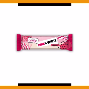 The Real Candy Co. Pink & White Nougat Bar 130g