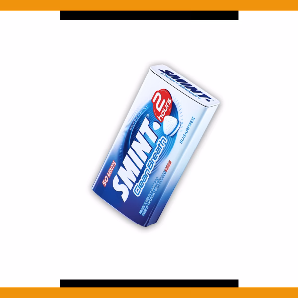 Smint Clean Breath Peppermint Sugar Free 35g