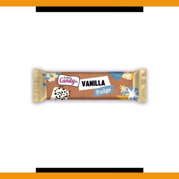The Real Candy Co. Vanilla Fudge Bar 130g
