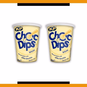 White Choc Dips 28g (2 Tubs)