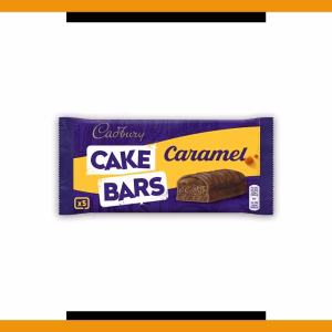 Cadbury Caramel Cake Bar - 5 Pack