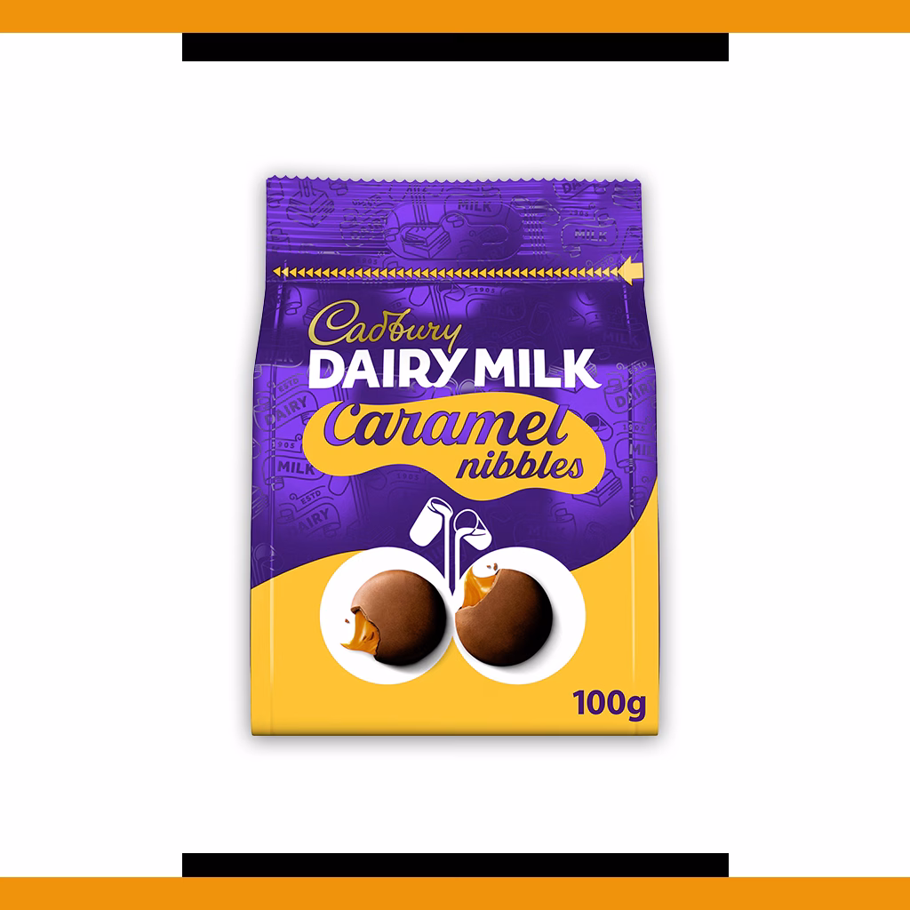 Cadbury Caramel Nibbles 100g
