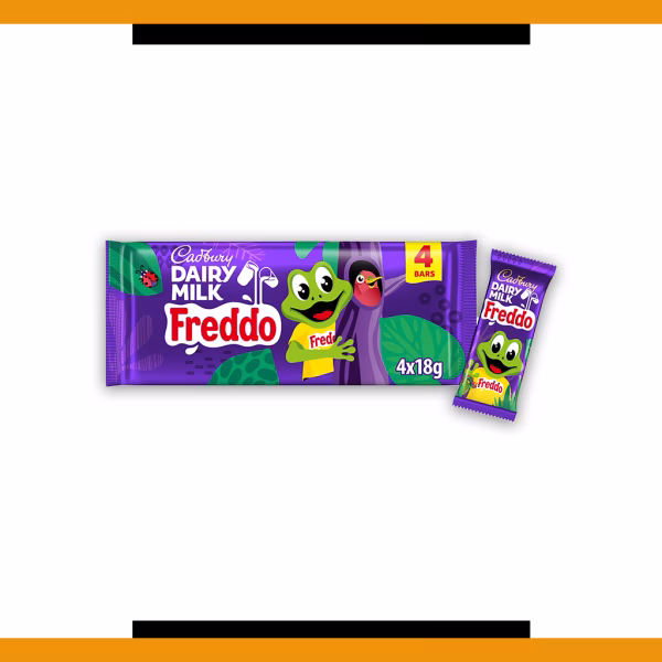 Cadbury Dairy Milk Freddo - 4 Pack 4x18g