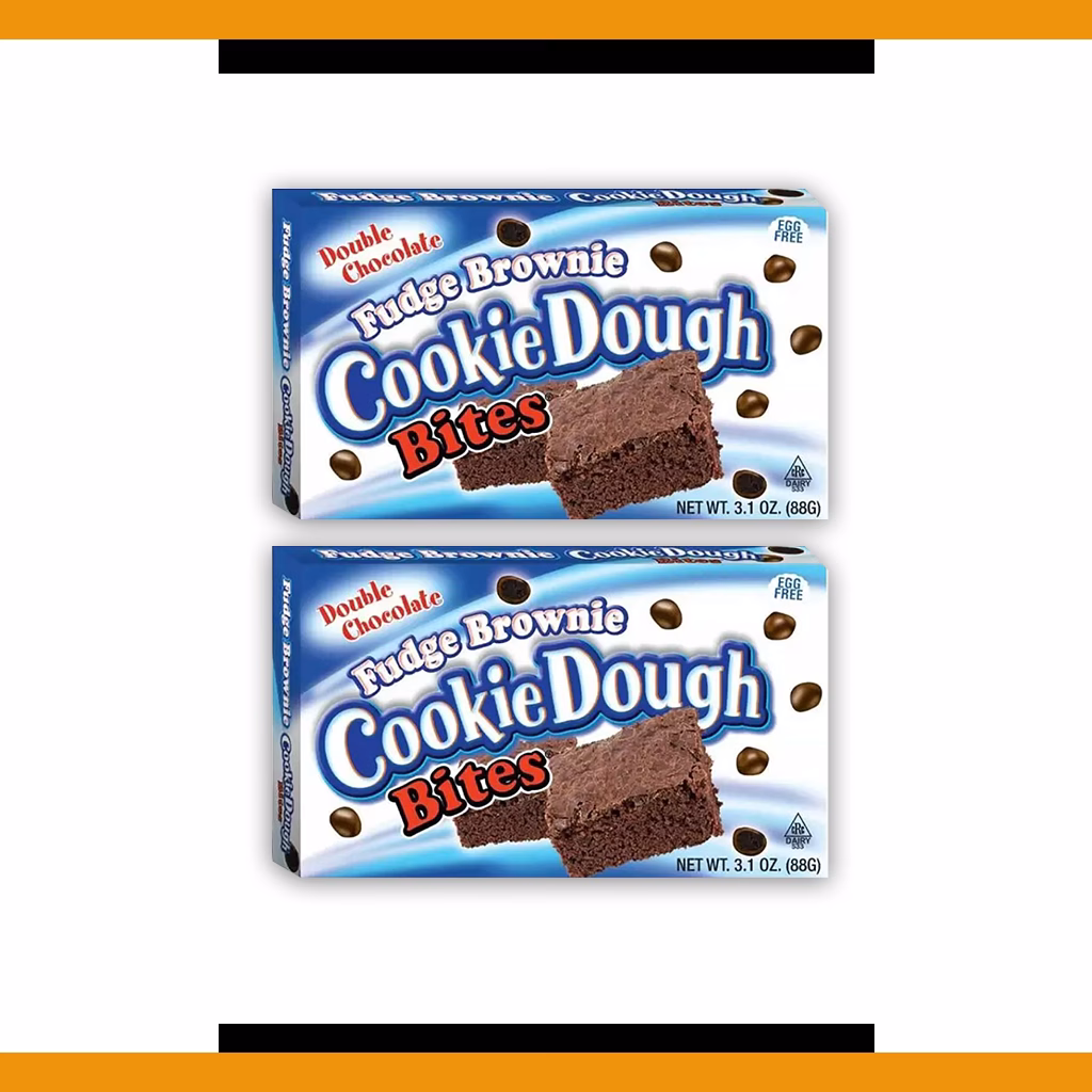 Fudge Brownie Cookie Dough Bites 88g (2 Packs)
