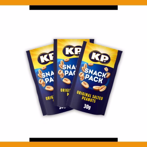 KP Original Salted Peanuts 30g (3 Packs)