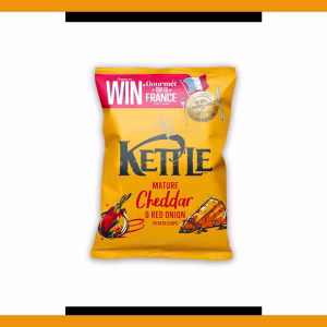 Kettle - Mature Cheddar and Red Onion 130g