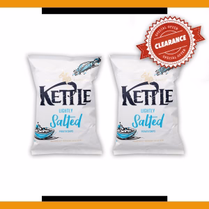 Kettle - Lightly Salted - Clearance Special 130g (2 Packs)
