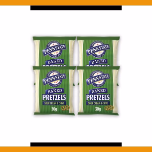 Penn State Pretzels - Sour Cream 30g (4 Packs)