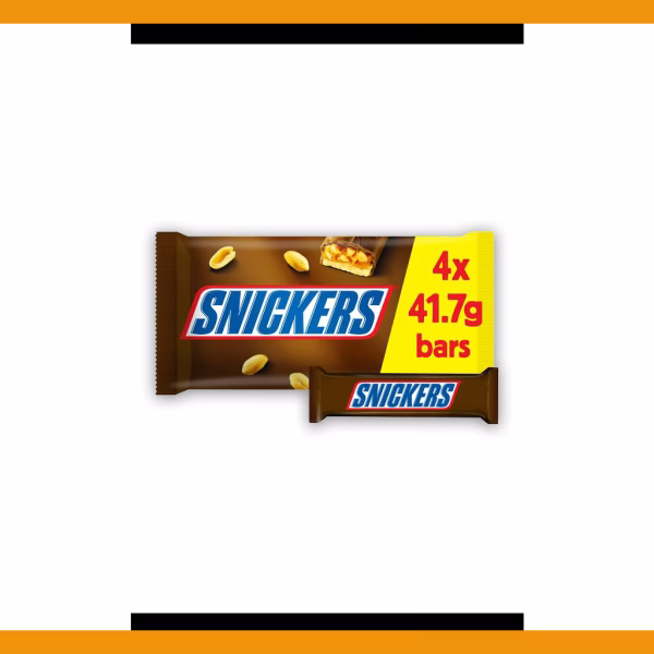 Snickers - 4 Pack 166.8g