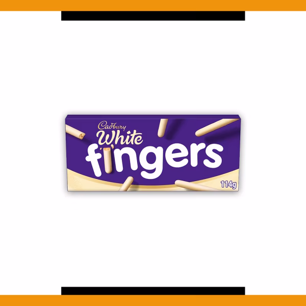 Cadbury White Fingers 114g