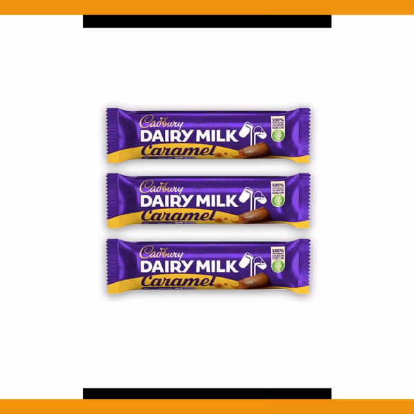 Dairy Milk Caramel 37g (3 Bars)