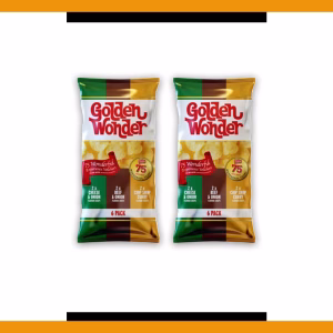 Golden Wonder 6pk Variety 6x25g (2 Packs)