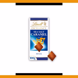 Lindt Excellence Sea Salt & Caramel 100g