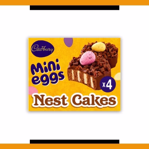 Cadbury Mini Egg Nest Cakes 4pk
