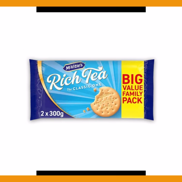McVities Rich Tea - Big Value Family Pack 2x300g