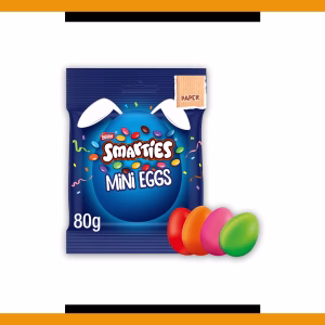 Smarties Mini Eggs 80g