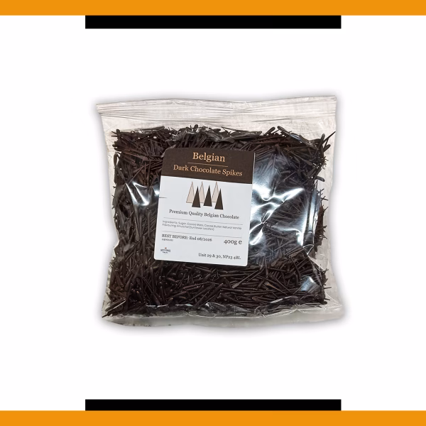 Belgian Dark Chocolate Spikes 400g