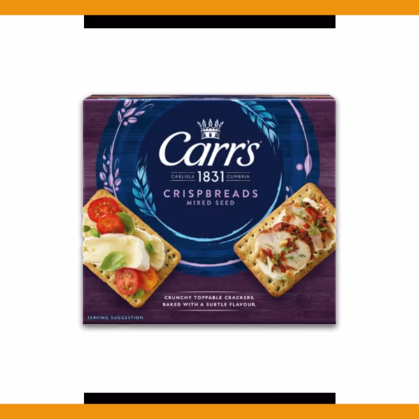 Carr's Crispbreads - Mixed Seeds 190g
