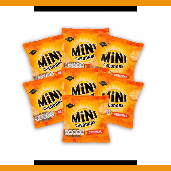 Mini Cheddars Original 23g (7 Packs)