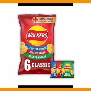 Walkers Variety 6 Pack 6x25g