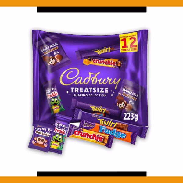 Cadbury Treatsize Variety Bag - 12 Pack 223g