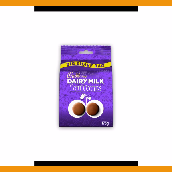 Cadbury Dairy Milk Buttons - Big Share Bag 175g