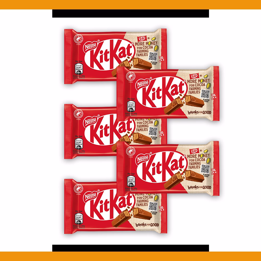Nestle Kitkat 4 Finger 38.5g (5 Bars)