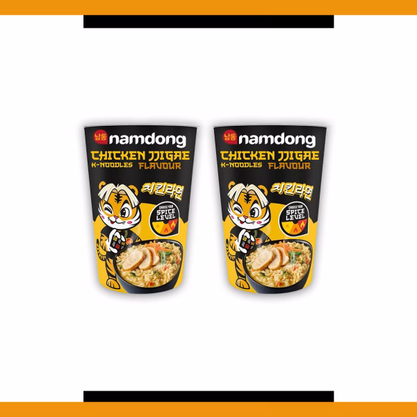 Namdong Chicken Jjigae Noodles 84g (2 Packs)