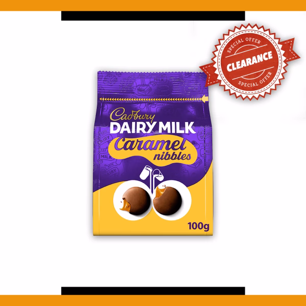 Cadbury Caramel Nibbles 100g